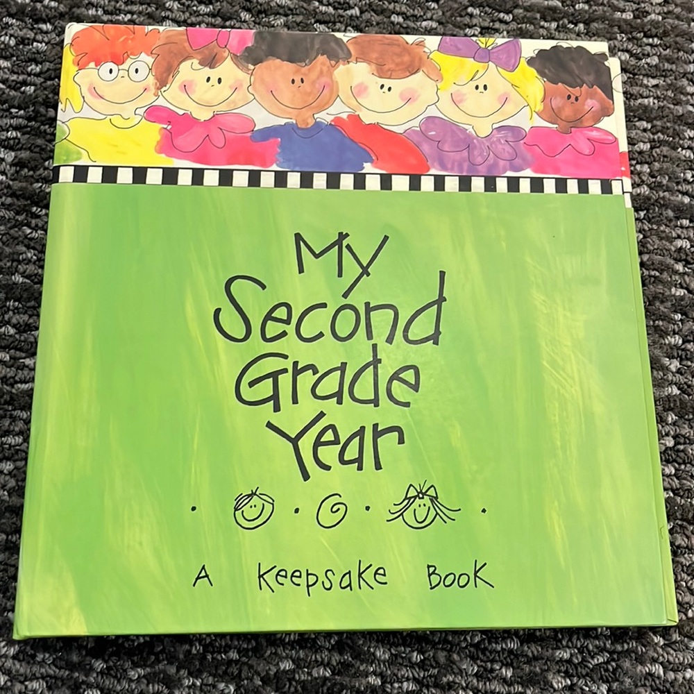 My Second Grade Year Keepsake book. Never used